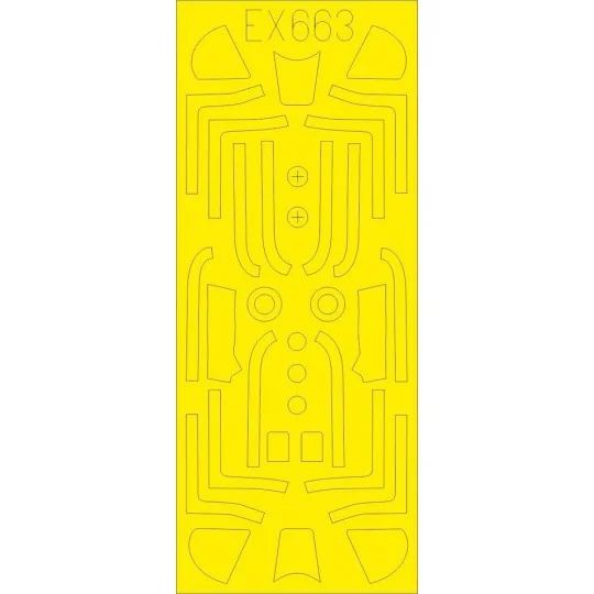 P-51D TFace for Eduard, 1/48 - Eduard Accessories EX663 P-51D TFace for Eduard, 1/48 - Eduard Accessories EX663
