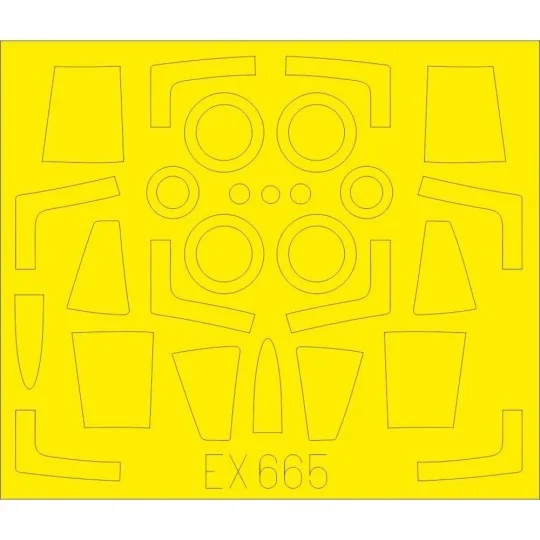 F-104G TFace for Kinetic - Eduard Accessories EX665