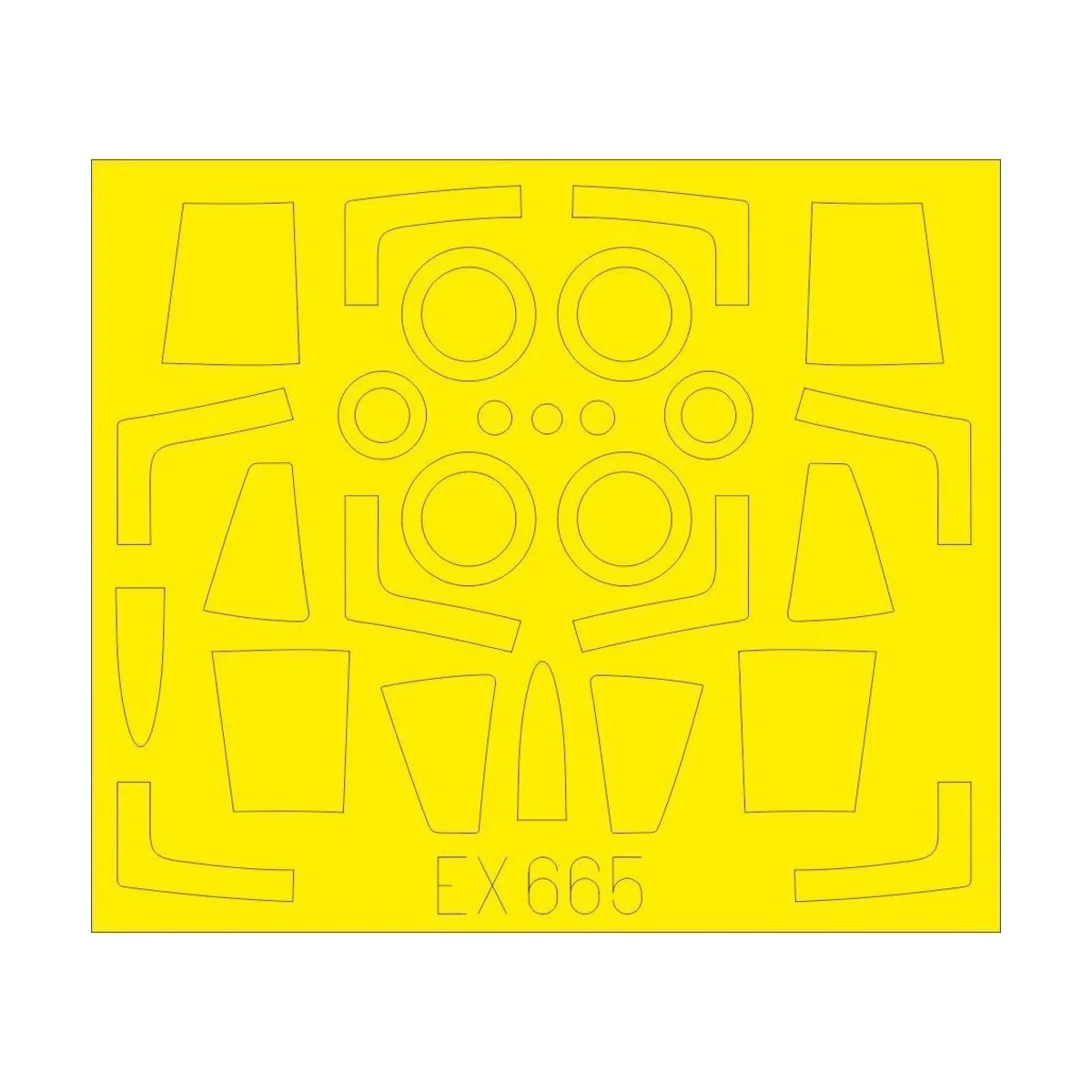 F-104G TFace for Kinetic - Eduard Accessories EX665