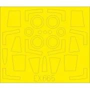 F-104G TFace for Kinetic - Eduard Accessories EX665