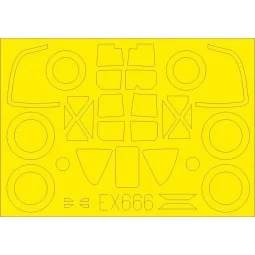 P-38F/G for Tamiya - Eduard Accessories EX666