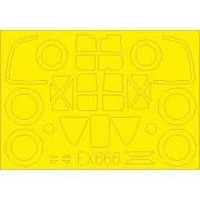 P-38F/G for Tamiya - Eduard Accessories EX666