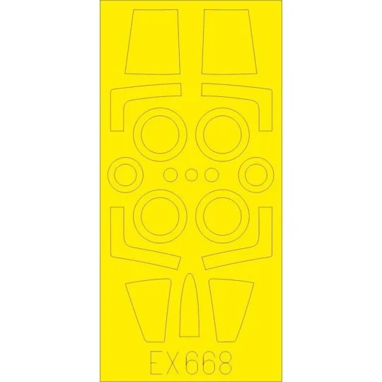 F-104J for Kinetic - Eduard Accessories EX668