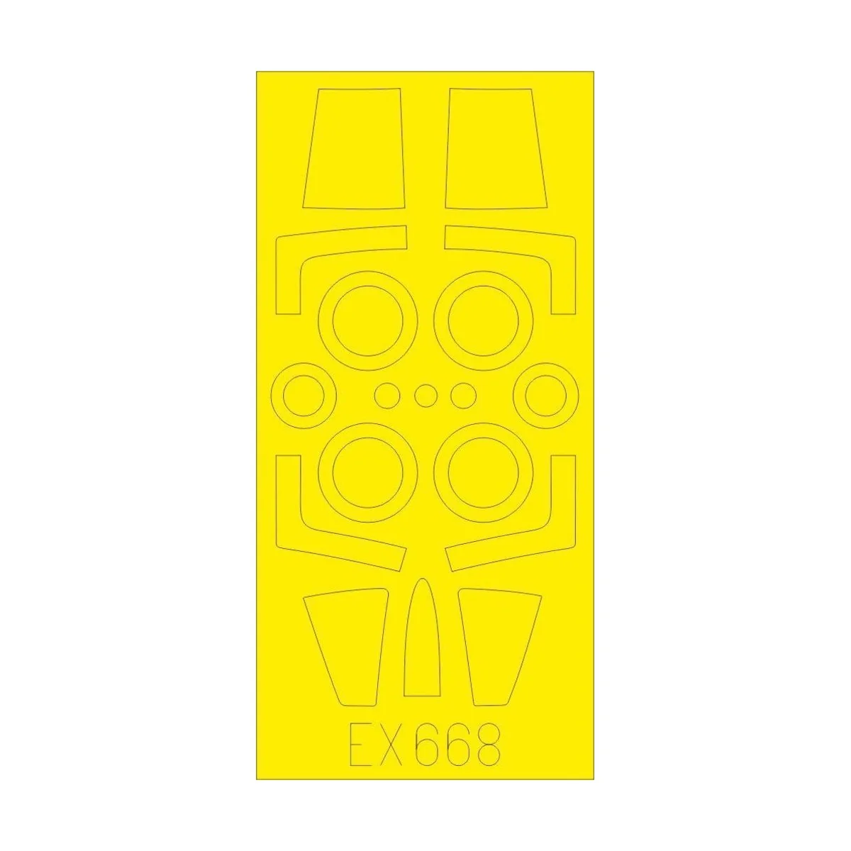 F-104J for Kinetic - Eduard Accessories EX668