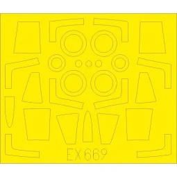 F-104J TFace for Kinetic - Eduard Accessories EX669