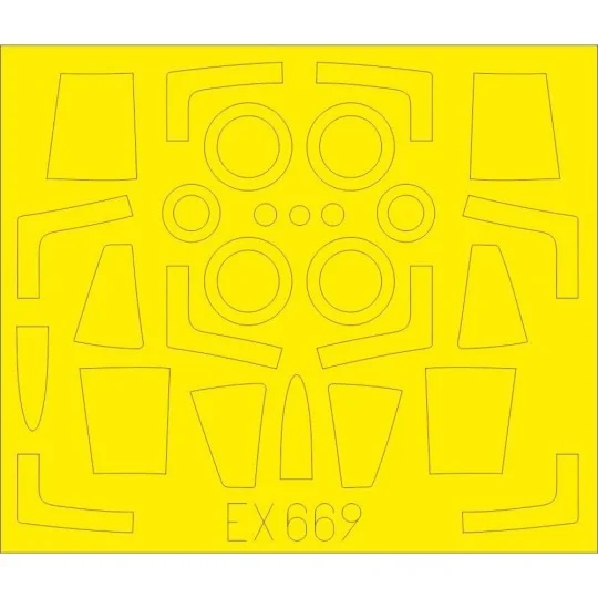 F-104J TFace for Kinetic - Eduard Accessories EX669