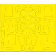 F-104J TFace for Kinetic - Eduard Accessories EX669