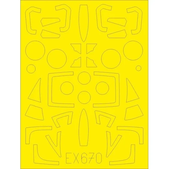 MiG-23BN TFace for Eduard/Trumpeter, 1/48 - Eduard Accessories EX670