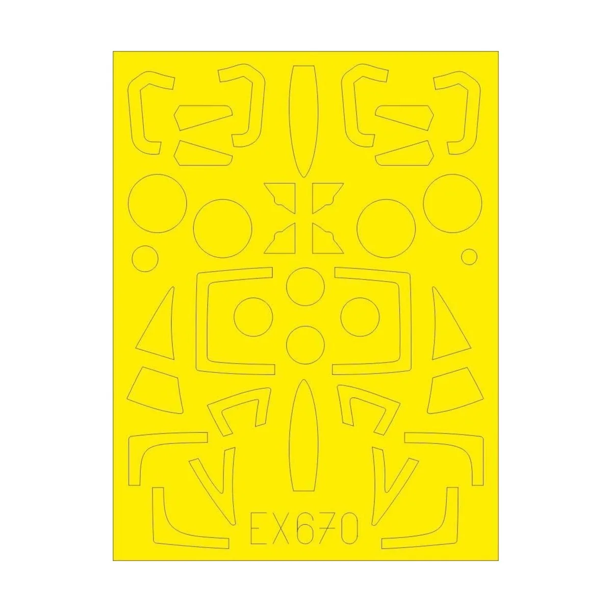 MiG-23BN TFace for Eduard/Trumpeter, 1/48 - Eduard Accessories EX670