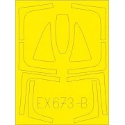 F-14D TFace for AMK, 1/48 - Eduard Accessories EX673