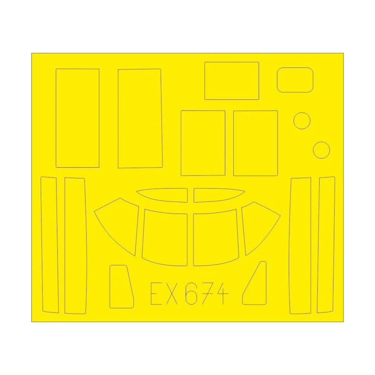 B-26B-50 Invader for ICM - Eduard Accessories EX674