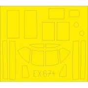 B-26B-50 Invader for ICM - Eduard Accessories EX674