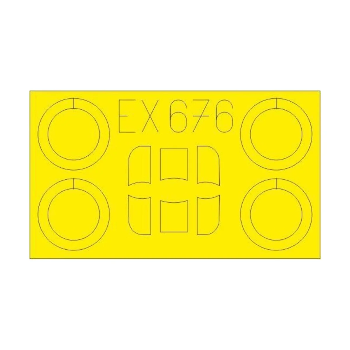 Ar 68E for Roden, 1/48 - Eduard Accessories EX676 Ar 68E for Roden, 1/48 - Eduard Accessories EX676