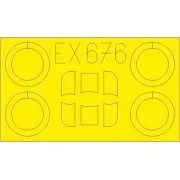 Ar 68E for Roden - Eduard Accessories EX676