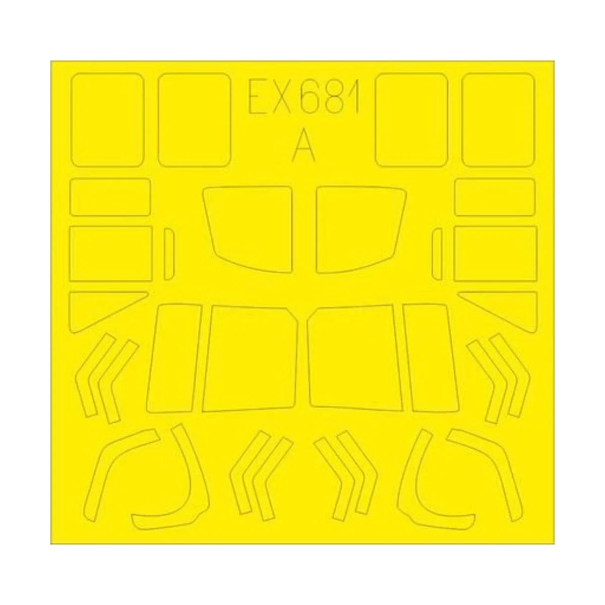 UH-1N Tface for Kitty Hawk - Eduard Accessories EX681