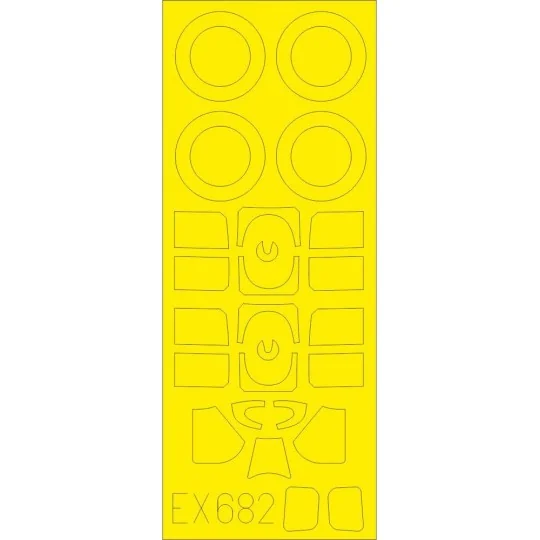 F6F-3 Weekend for Eduard, 1/48 - Eduard Accessories EX682