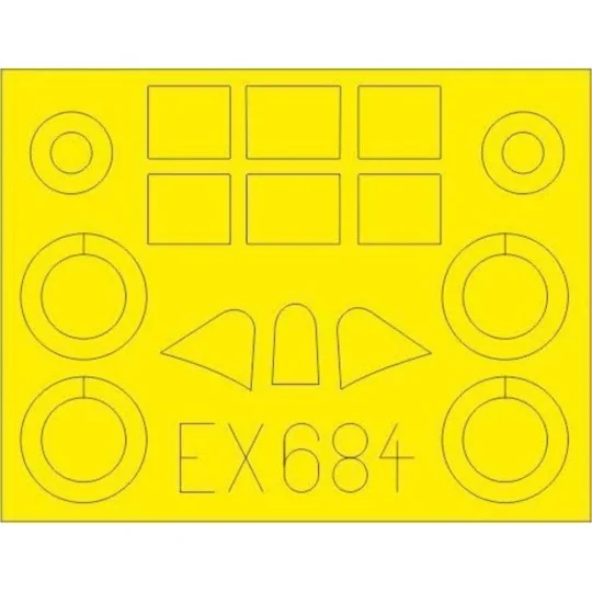 Re.2005 for Sword, 1/48 - Eduard Accessories EX684 Re.2005 for Sword, 1/48 - Eduard Accessories EX684