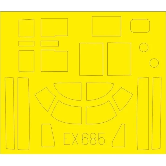 A-26B for ICM, 1/48 - Eduard Accessories EX685 A-26B for ICM, 1/48 - Eduard Accessories EX685