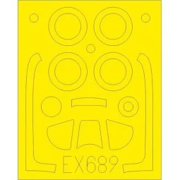 P-51D-5 for Airfix - Eduard Accessories EX689