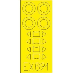 Tiger Moth for Airfix - Eduard Accessories EX691