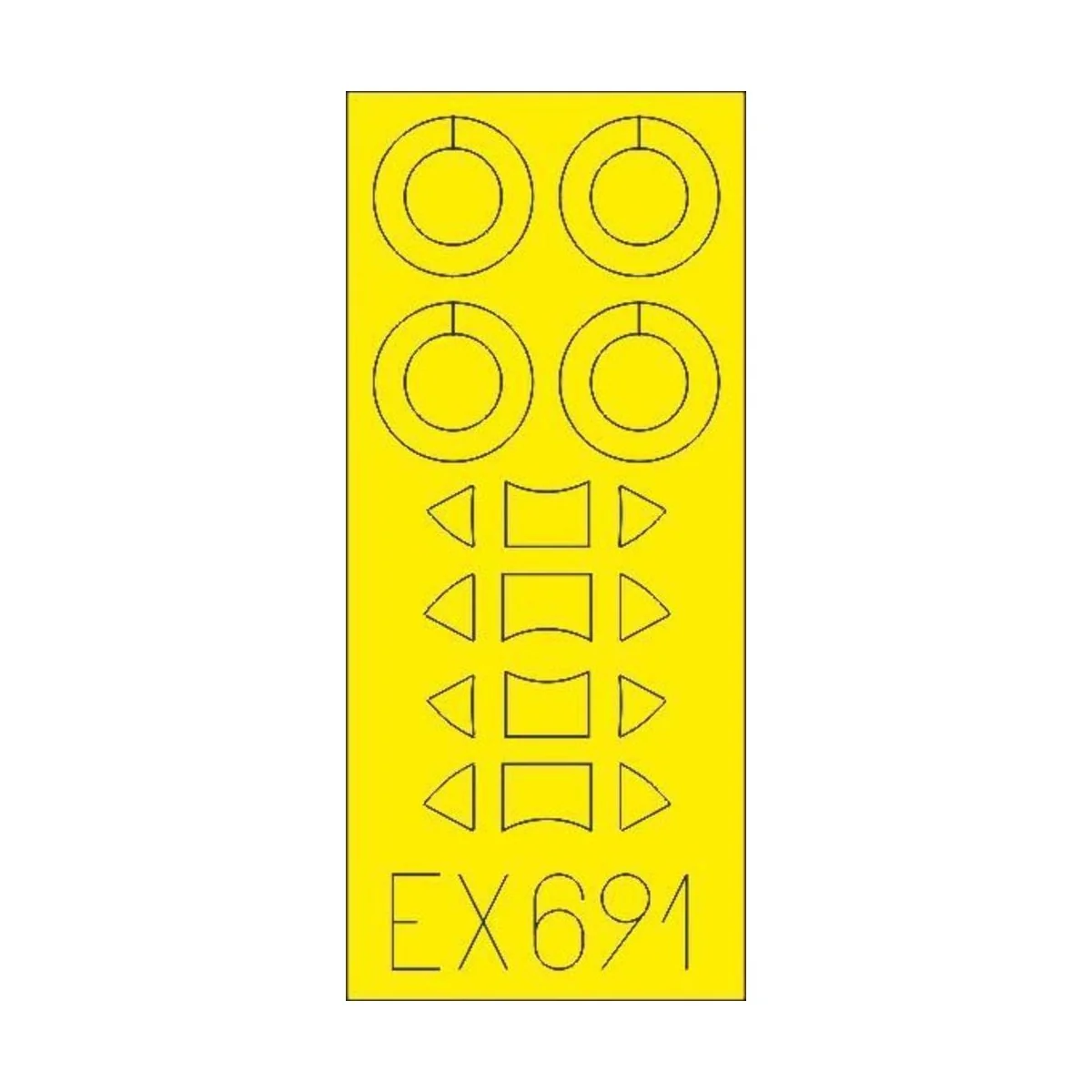 Tiger Moth for Airfix, 1/48 - Eduard Accessories EX691 Tiger Moth for Airfix, 1/48 - Eduard Accessories EX691