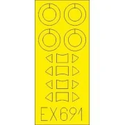 Tiger Moth for Airfix - Eduard Accessories EX691