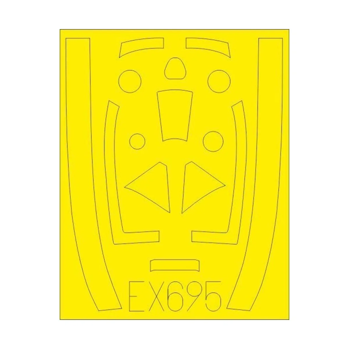 Tempest Mk.V for Eduard, 1/48 - Eduard Accessories EX695 Tempest Mk.V for Eduard, 1/48 - Eduard Accessories EX695