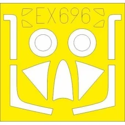 Hunter F.4/F.5 for Airfix, 1/48 - Eduard Accessories EX696