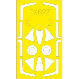 Hunter F.4/F.5 TFace for Airfix - Eduard Accessories EX697