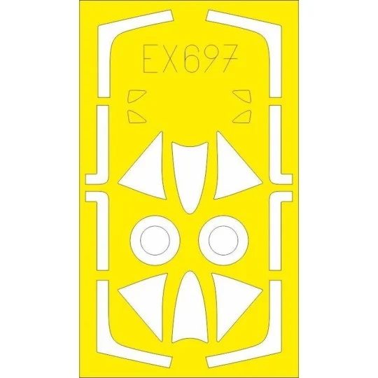 Hunter F.4/F.5 TFace for Airfix - Eduard Accessories EX697