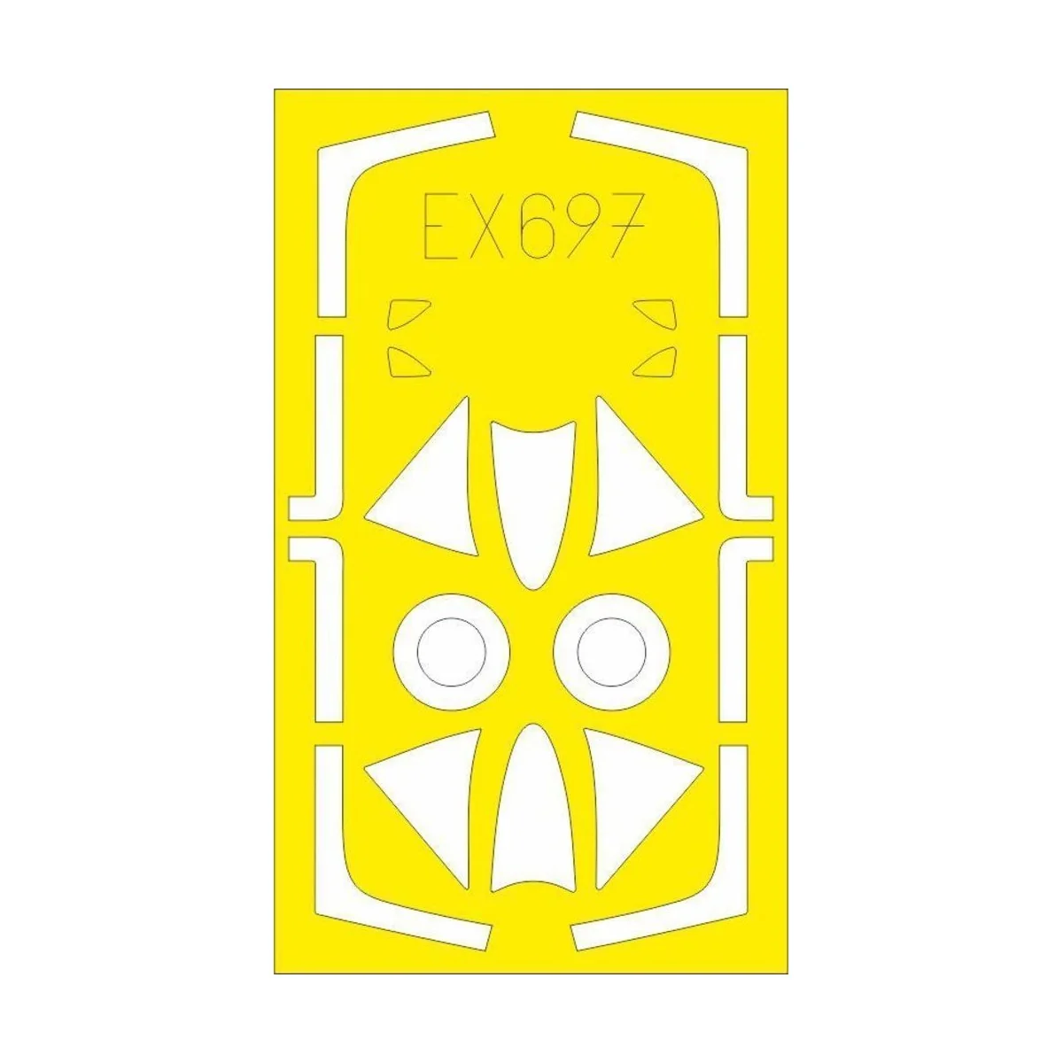 Hunter F.4/F.5 TFace for Airfix - Eduard Accessories EX697