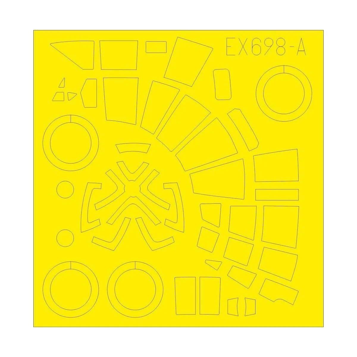 He 111Z for ICM, 1/48 - Eduard Accessories EX698 He 111Z for ICM, 1/48 - Eduard Accessories EX698