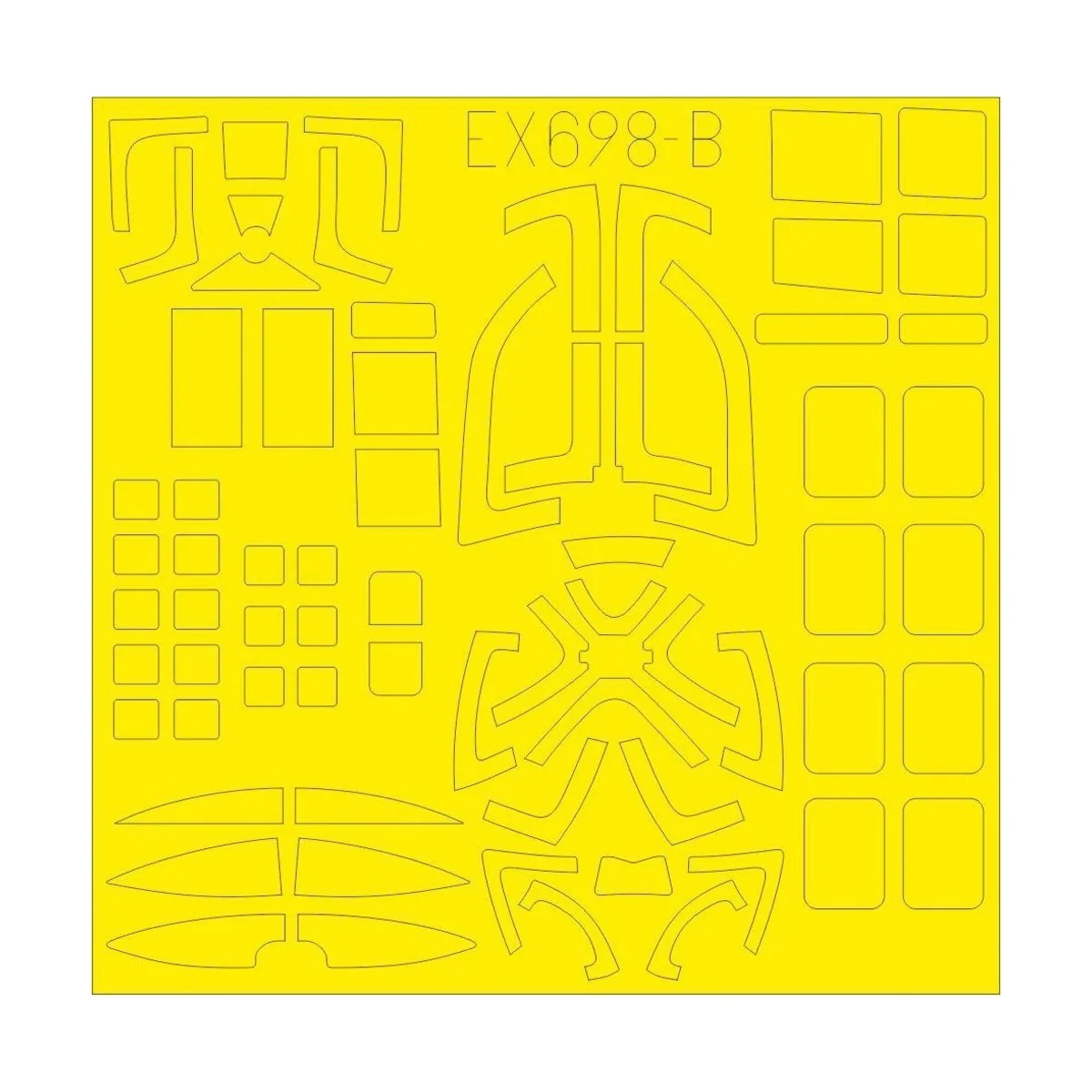 He 111Z for ICM - Eduard Accessories EX698