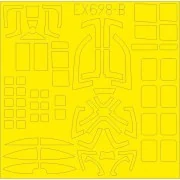 He 111Z for ICM, 1/48 - Eduard Accessories EX698 He 111Z for ICM, 1/48 - Eduard Accessories EX698