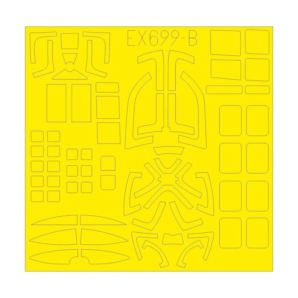 He 111Z TFace for ICM - Eduard Accessories EX699