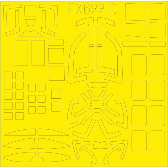 He 111Z TFace for ICM - Eduard Accessories EX699