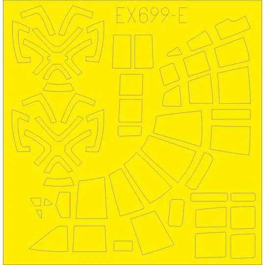 He 111Z TFace for ICM - Eduard Accessories EX699