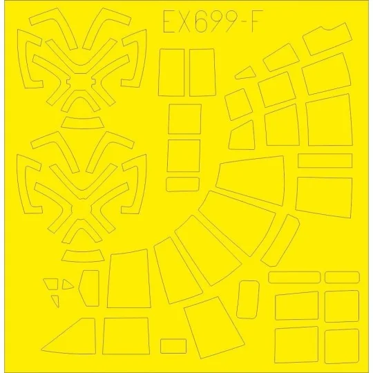 He 111Z TFace for ICM - Eduard Accessories EX699