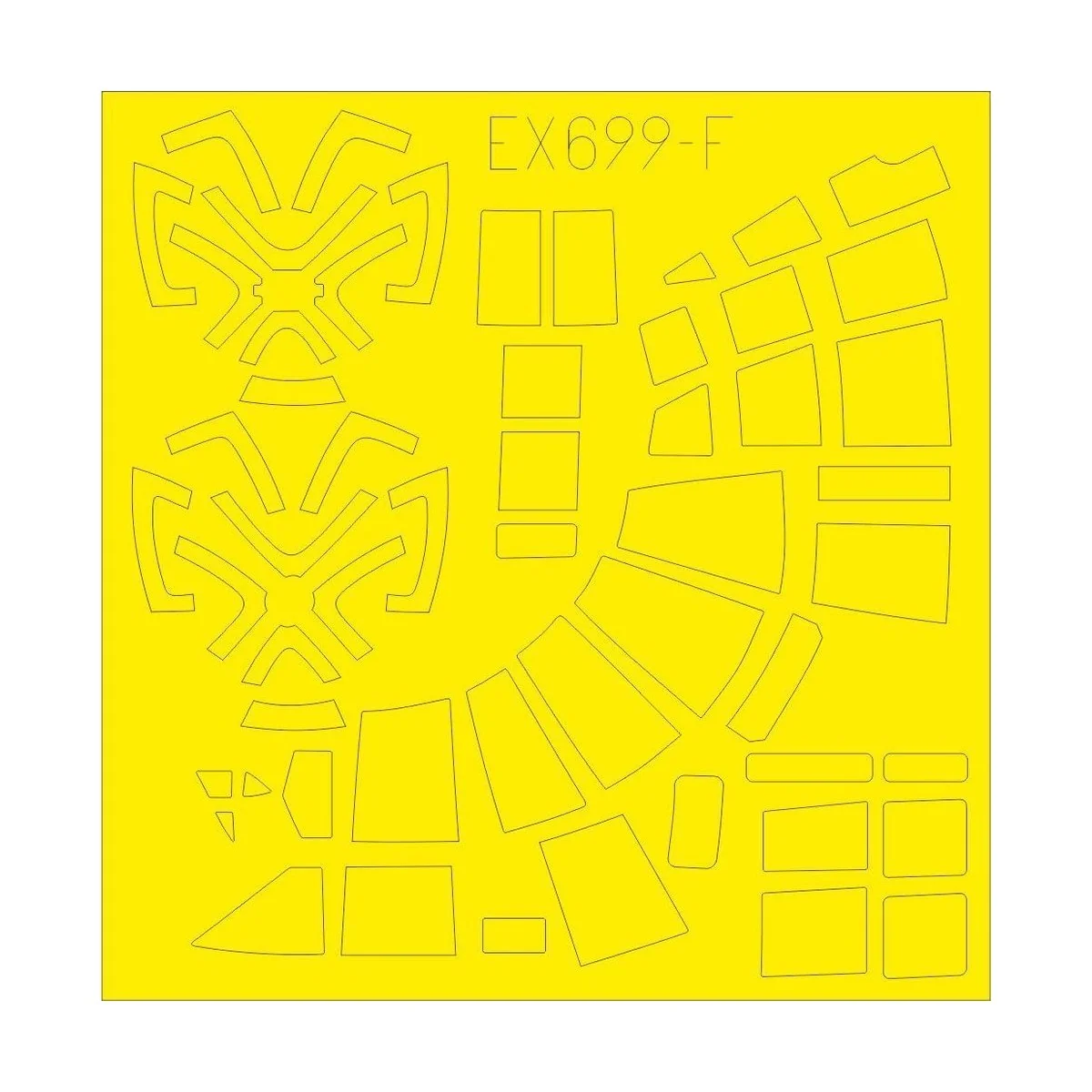 He 111Z TFace for ICM, 1/48 - Eduard Accessories EX699 He 111Z TFace for ICM, 1/48 - Eduard Accessories EX699