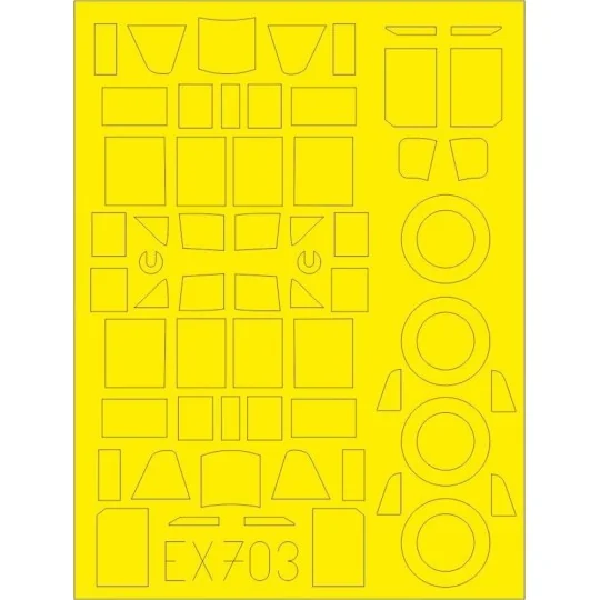 Il-2 TFace for Tamiya, 1/48 - Eduard Accessories EX703