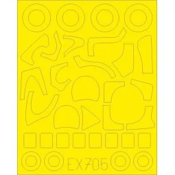 Mi-24 for Zvezda, 1/48 - Eduard Accessories EX705