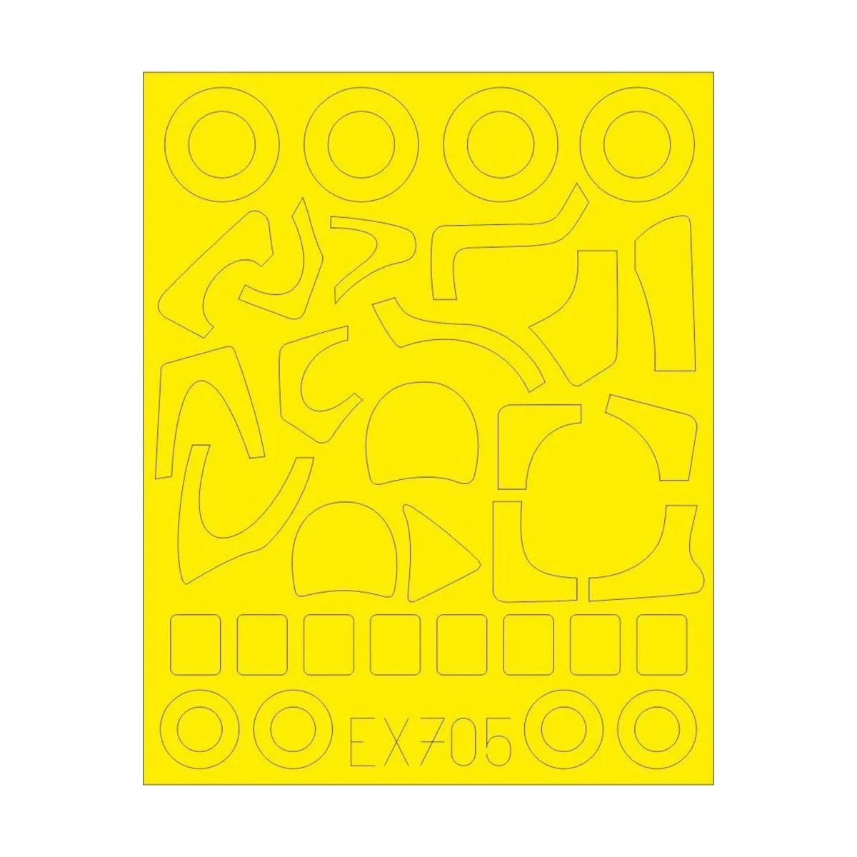 Mi-24 for Zvezda, 1/48 - Eduard Accessories EX705