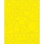 Mi-24 for Zvezda, 1/48 - Eduard Accessories EX705