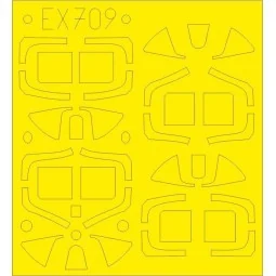 Spitfire Mk.I TFace for Eduard, 1/48 - Eduard Accessories EX709