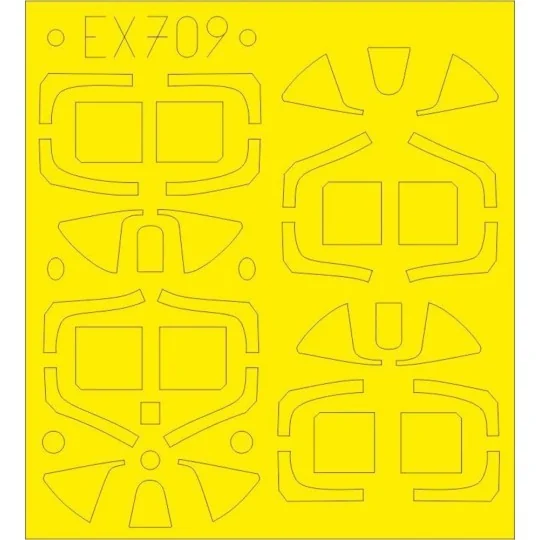 Spitfire Mk.I TFace for Eduard - Eduard Accessories EX709