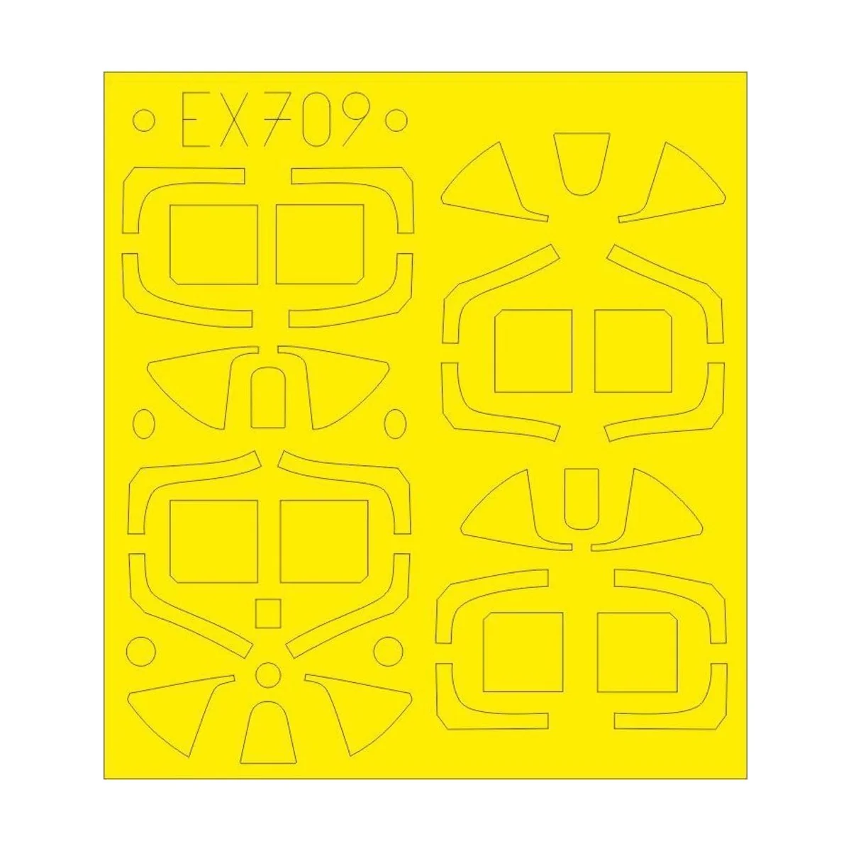 Spitfire Mk.I TFace for Eduard - Eduard Accessories EX709