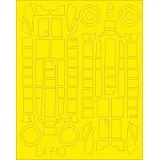 Bf 110D TFace for Dragon - Eduard Accessories EX710