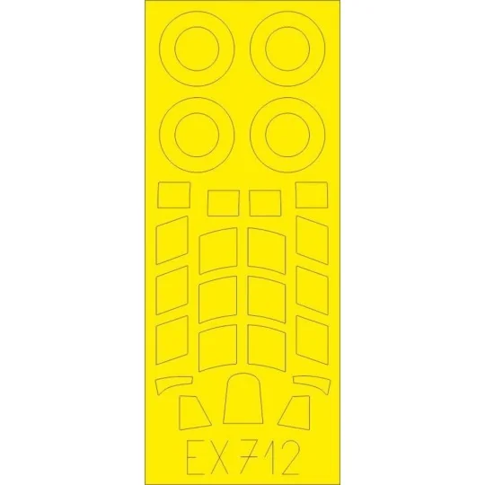 Hurricane Mk.I for Airfix - Eduard Accessories EX712