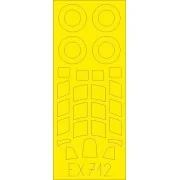 Hurricane Mk.I for Airfix, 1/48 - Eduard Accessories EX712 Hurricane Mk.I for Airfix, 1/48 - Eduard Accessories EX712