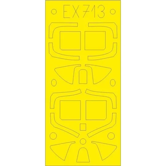 Spitfire Mk.I for Eduard, 1/48 - Eduard Accessories EX713 Spitfire Mk.I for Eduard, 1/48 - Eduard Accessories EX713